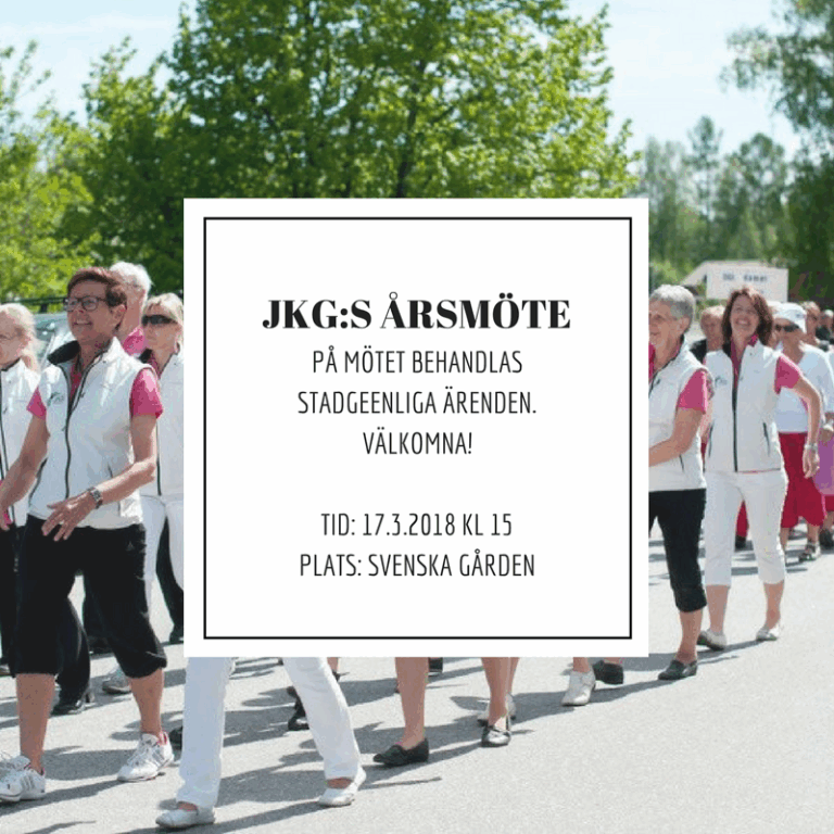 Välkommen på årsmöte 17.3.2018!
