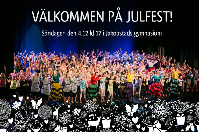 VÄLKOMMEN PÅ JULFEST 4.12!