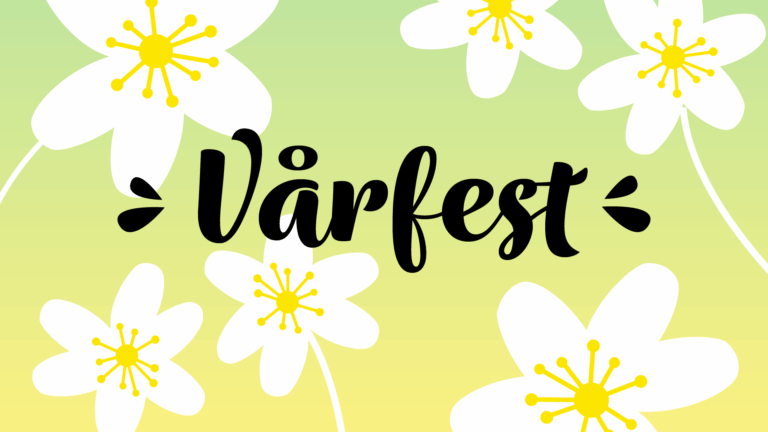 Välkommen på vårfest!