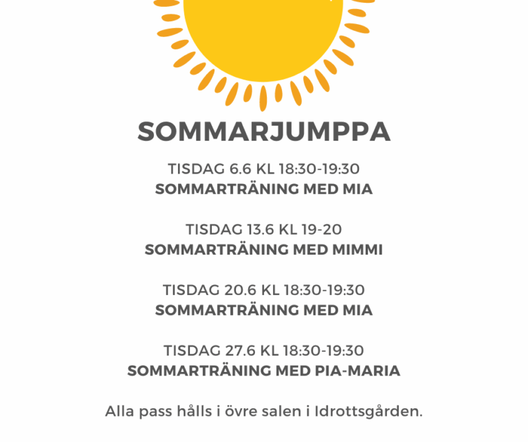 Sommarjumppa 2023