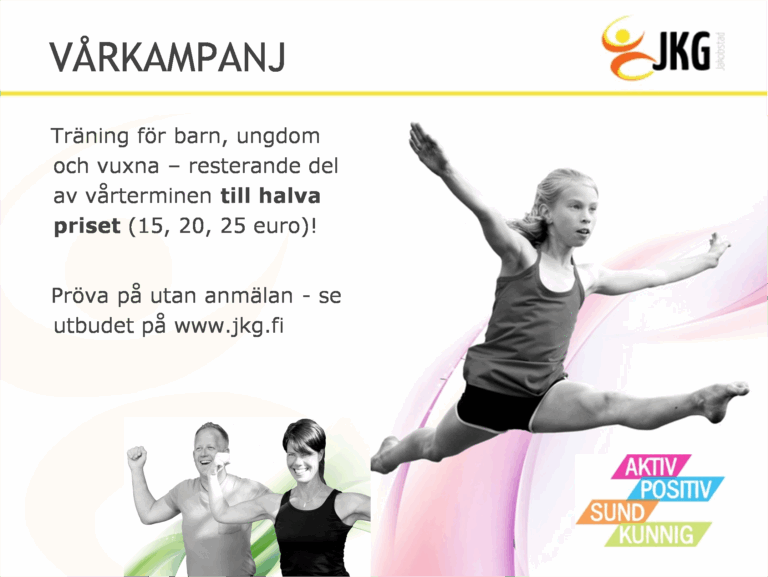 Vårkampanj – Kom med!